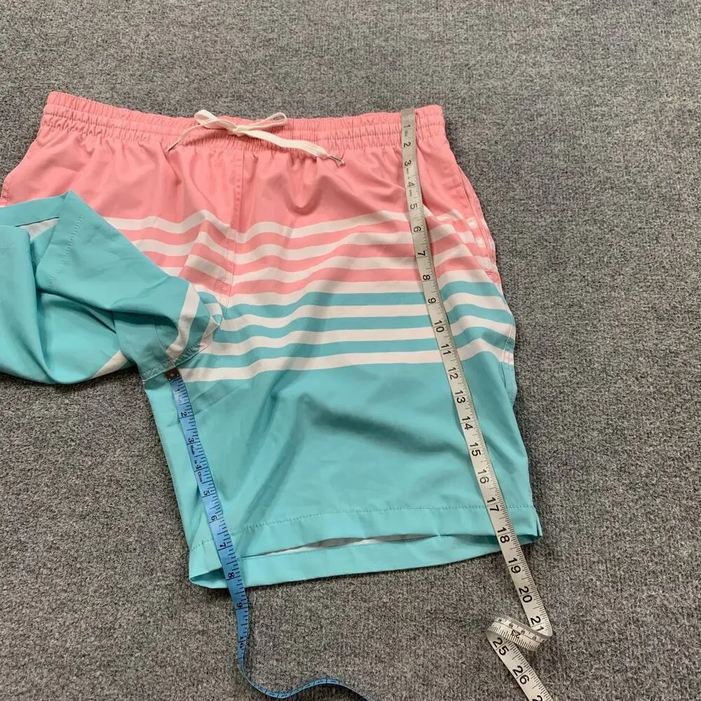Chubbies Swim Shorts Mens Extra Large On-The Horizon Brief Lined Stretch Beach